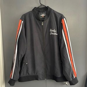 Women's Iconic Sleeve Stripe Bomber Jacket